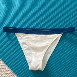 perfect condition solid and striped swimsuit bottom